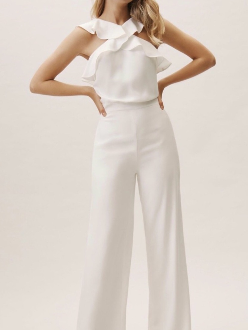 NWT Monique Lhuillier Bissell Jumpsuit Size 0 $495